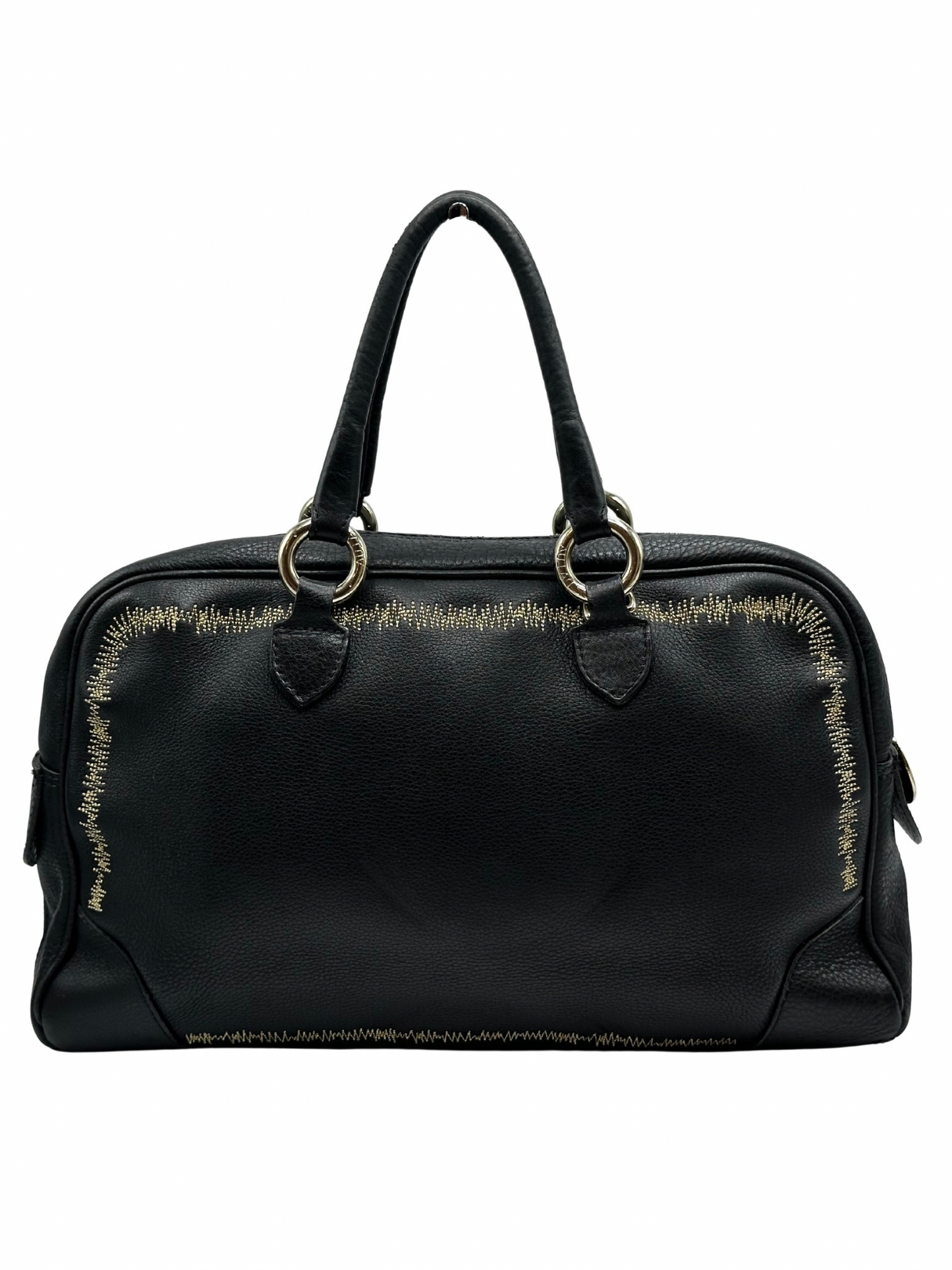 Cartera de Mano Negra Luz Da Lua