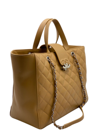 Cartera Chanel CC Box Shopping Tote Large