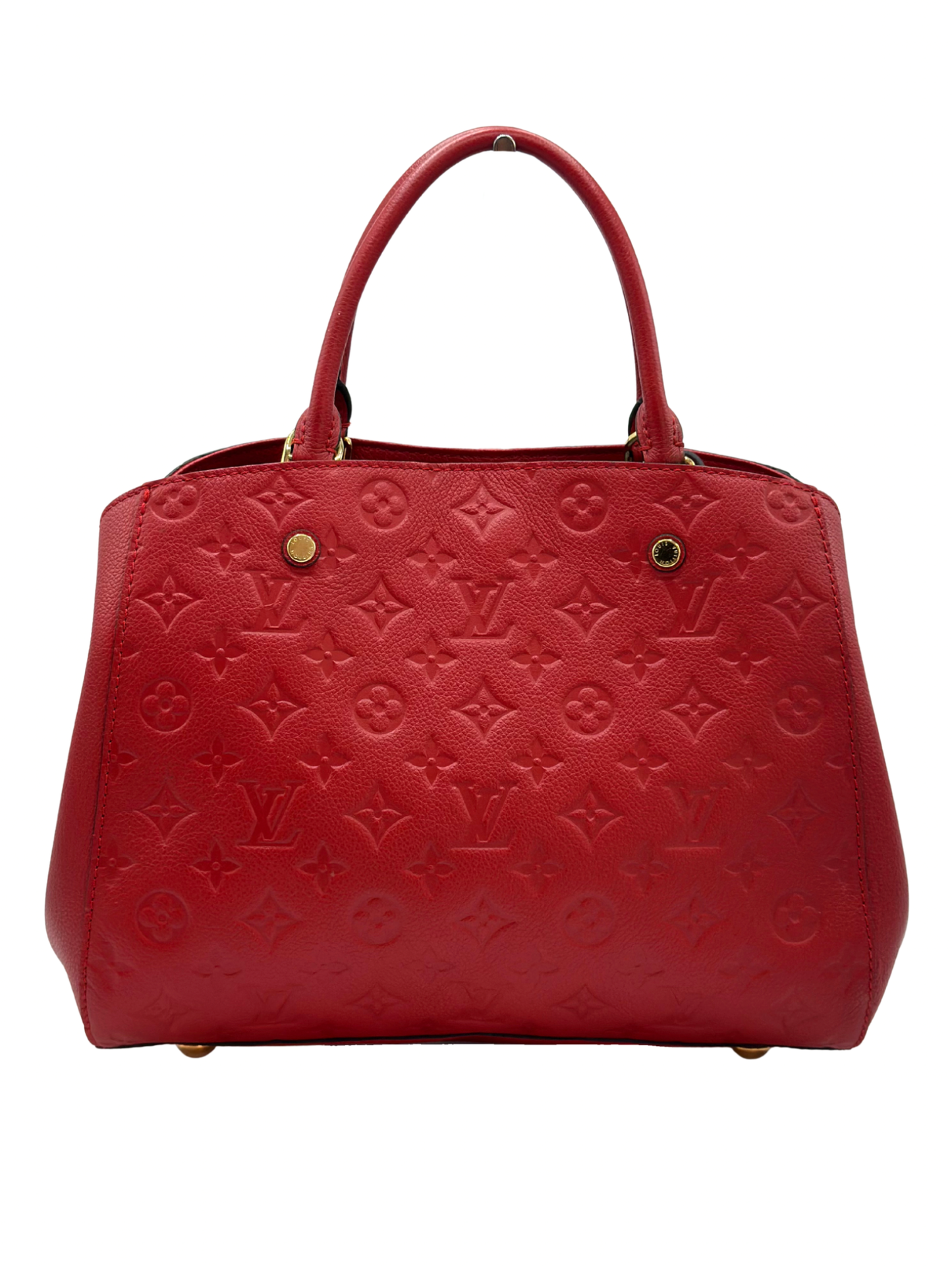 Cartera Roja Louis Vuitton Montaigne