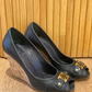 Pumps Peep-Toe Tory Burch Negros (38)
