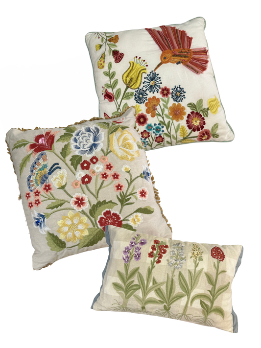 Set de 3 Almohadones Decorativos