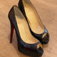 ⁠Sandalia Christian Louboutin Banana Peep Toe (37.5)