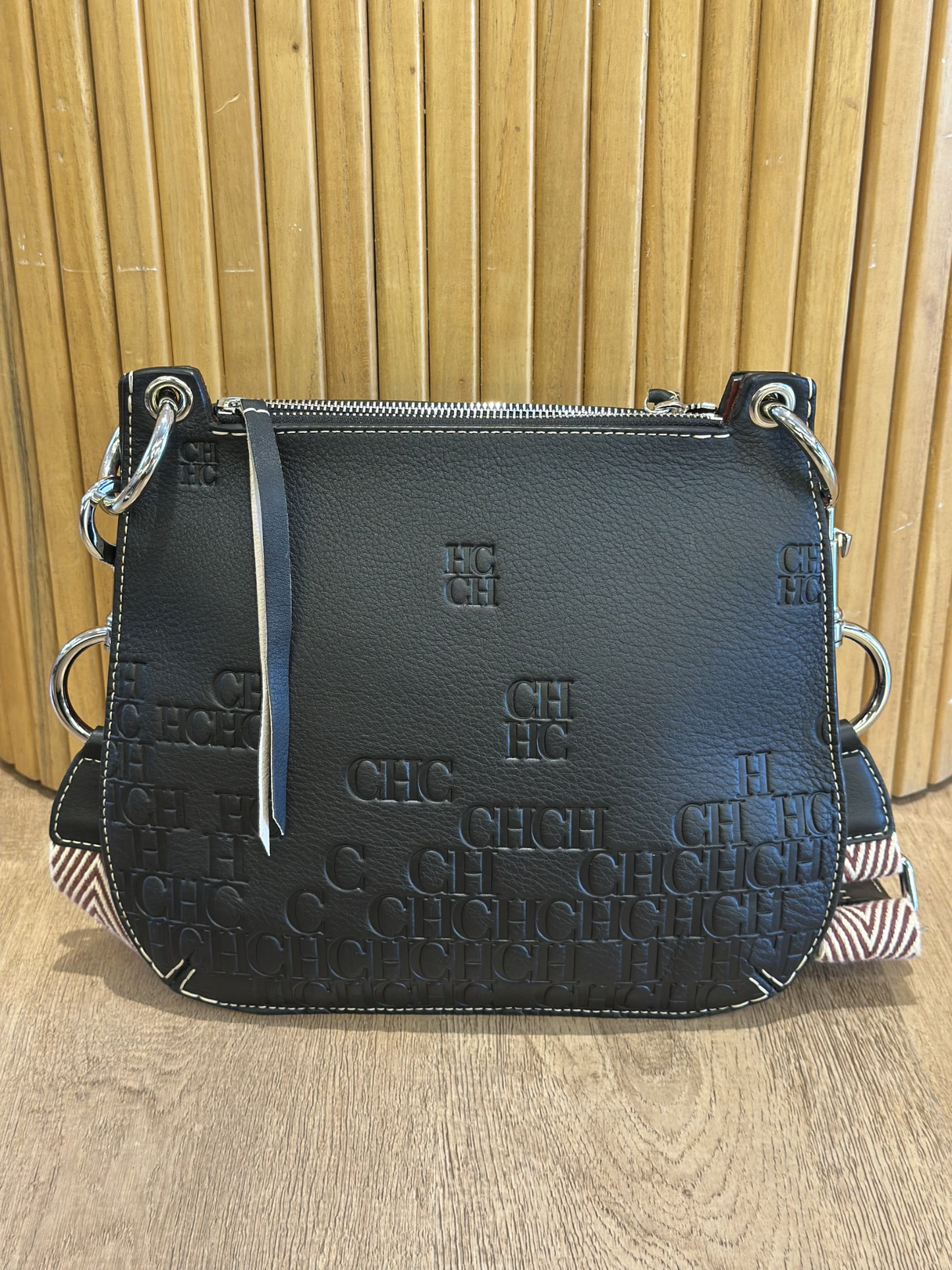 Bandolera Grande Bicolor Carolina Herrera