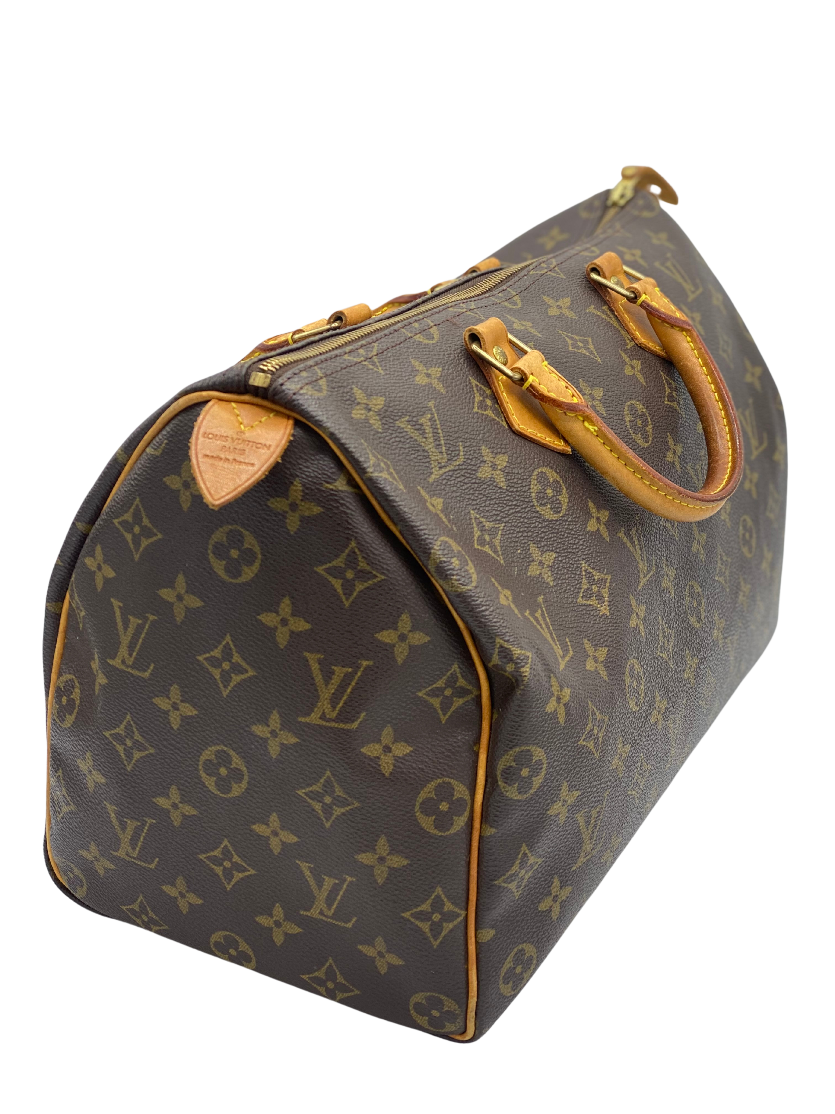 ⁠Cartera Louis Vuitton Speedy 35 Monogram