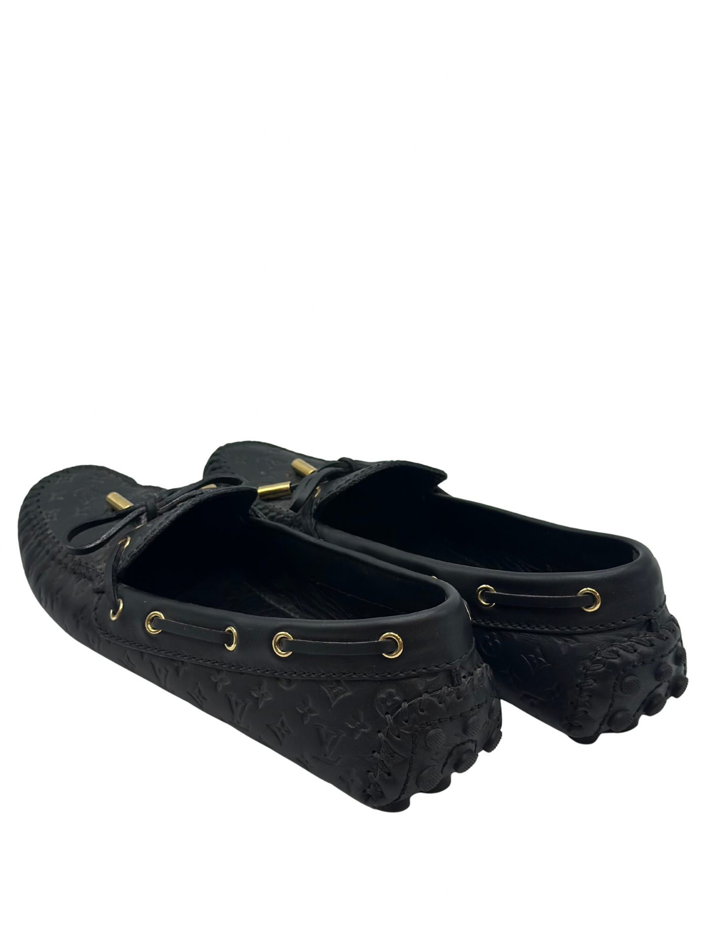 Mocasines Negros Louis Vuitton (38)