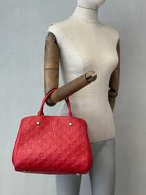 Cartera Roja Louis Vuitton Montaigne
