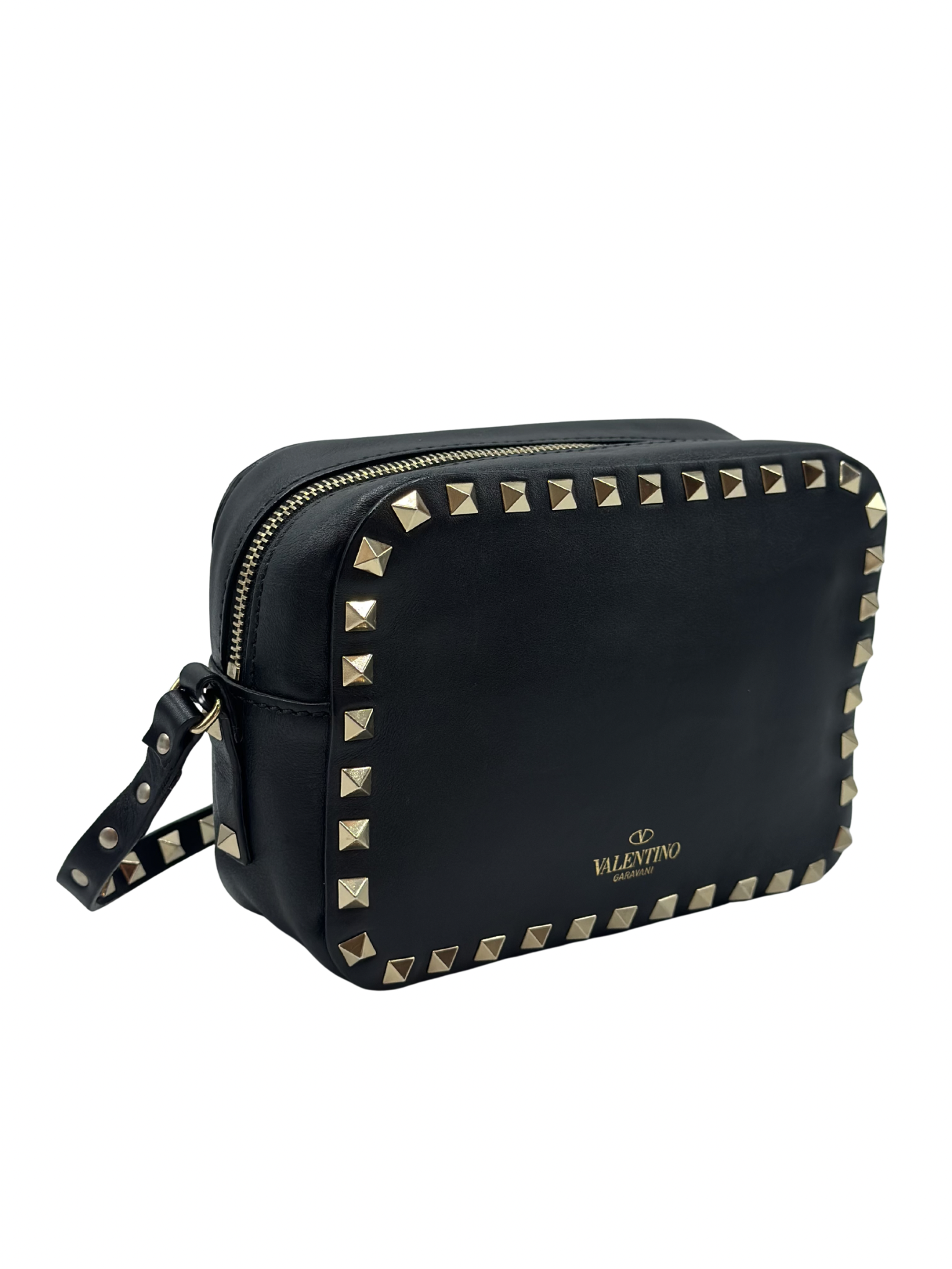 Bandolera Negra Valentino Garavani Rockstud