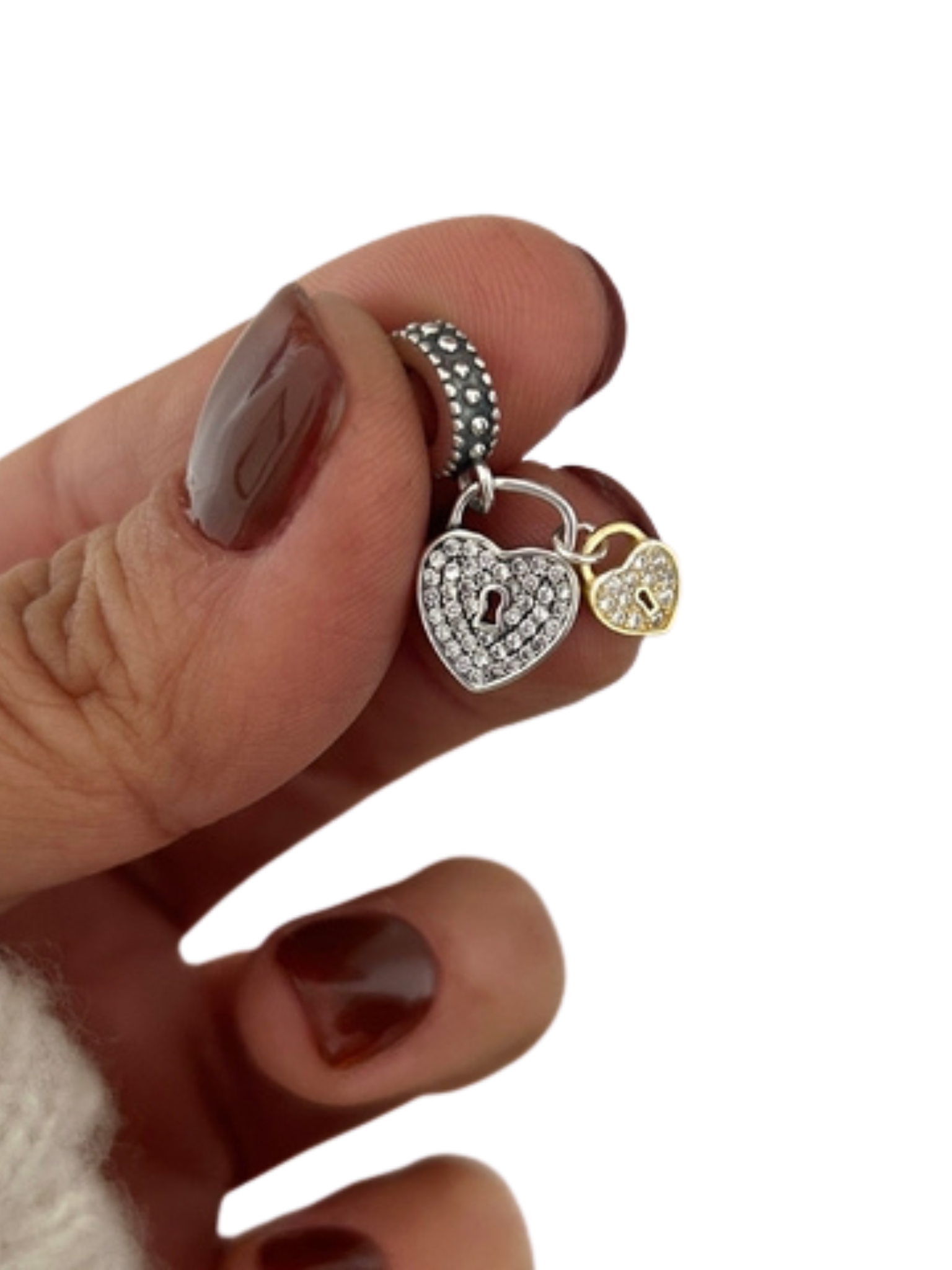 Charm Colgante Pandora Candados de Amor