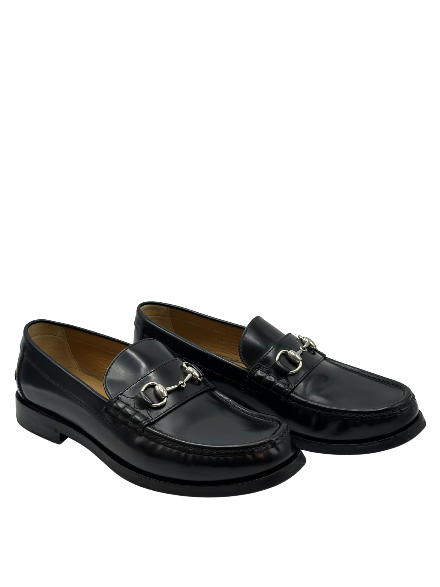 Mocasines Negros Gucci Horsebit 1953 (10 MASC)