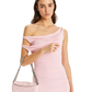 Bandolera Rosa Tory Burch Mini Fleming Soft Crescent