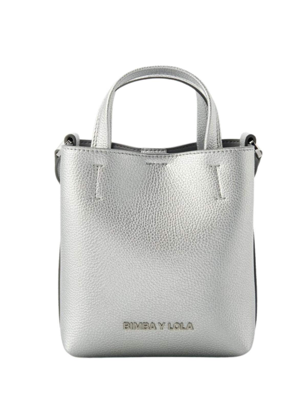 Mini Cartera Plateada Bimba y Lola Chihuahua