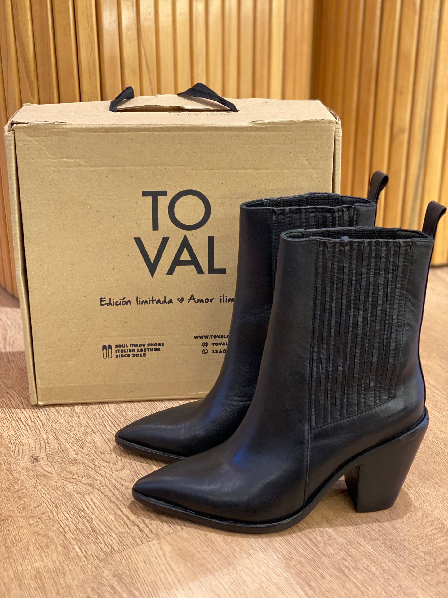 Bota de Cuero Toval Shoes (36)