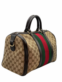 Bolso de Mano Gucci Vintage Boston Ophidia Line