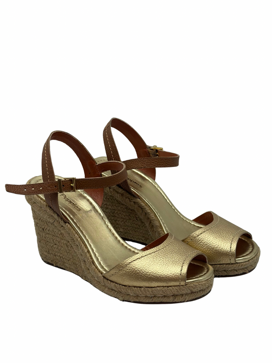 Sandalias Doradas Hush Puppies (38)
