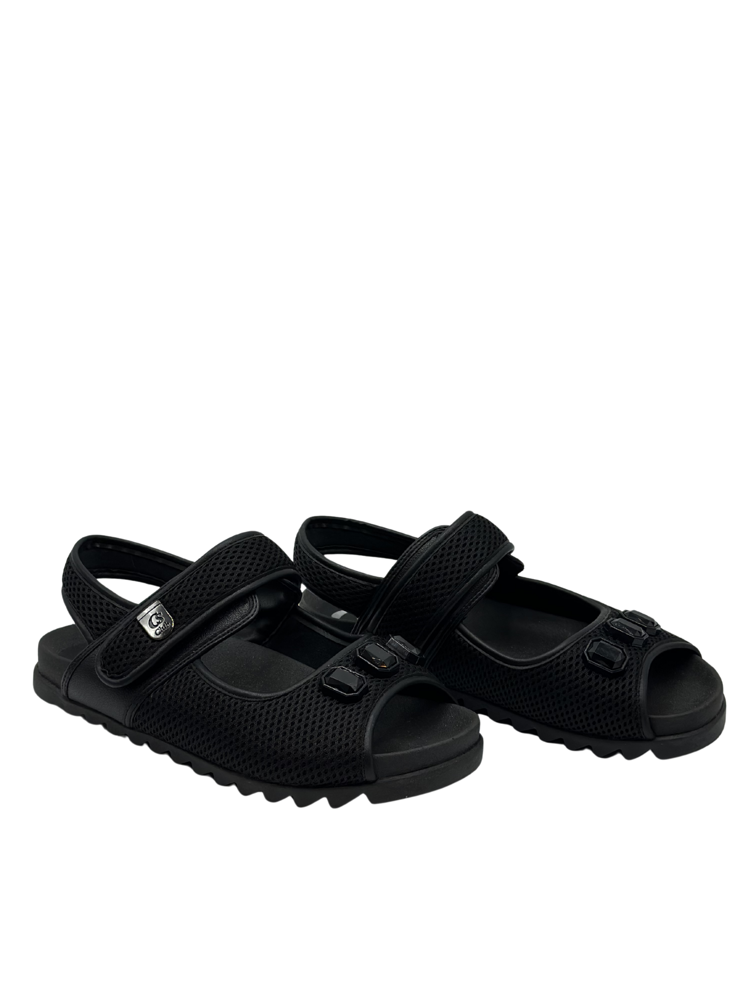 Sandalias Negras Carmen Steffens (37 BR)