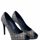 ⁠Pumps Peep-Toe Louis Vuitton Monogram (39)