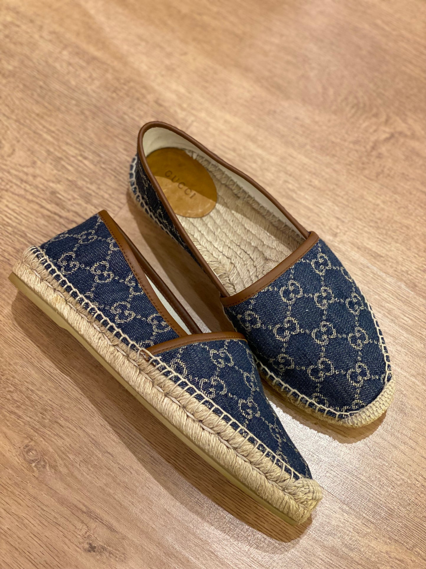 Espadrille Gucci GG Denim (38)