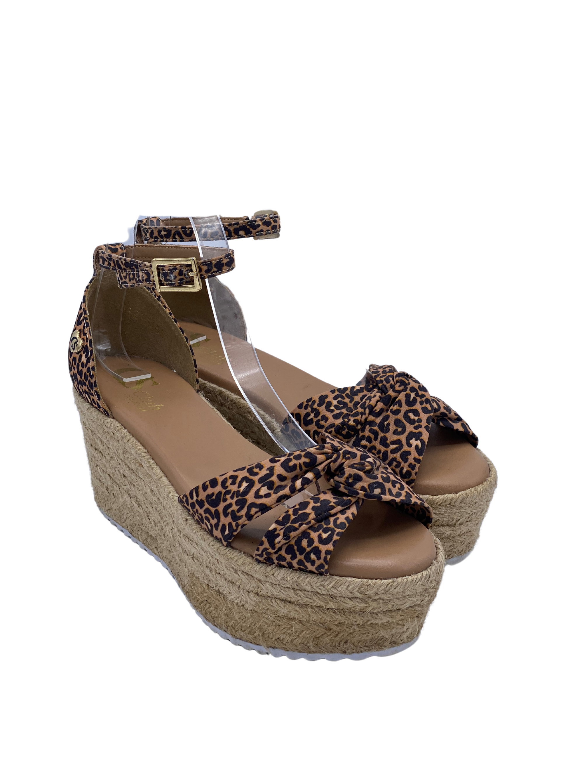 Bow Sandals Carmen Steffens Peep Toe Regard RAGE Blue Fast