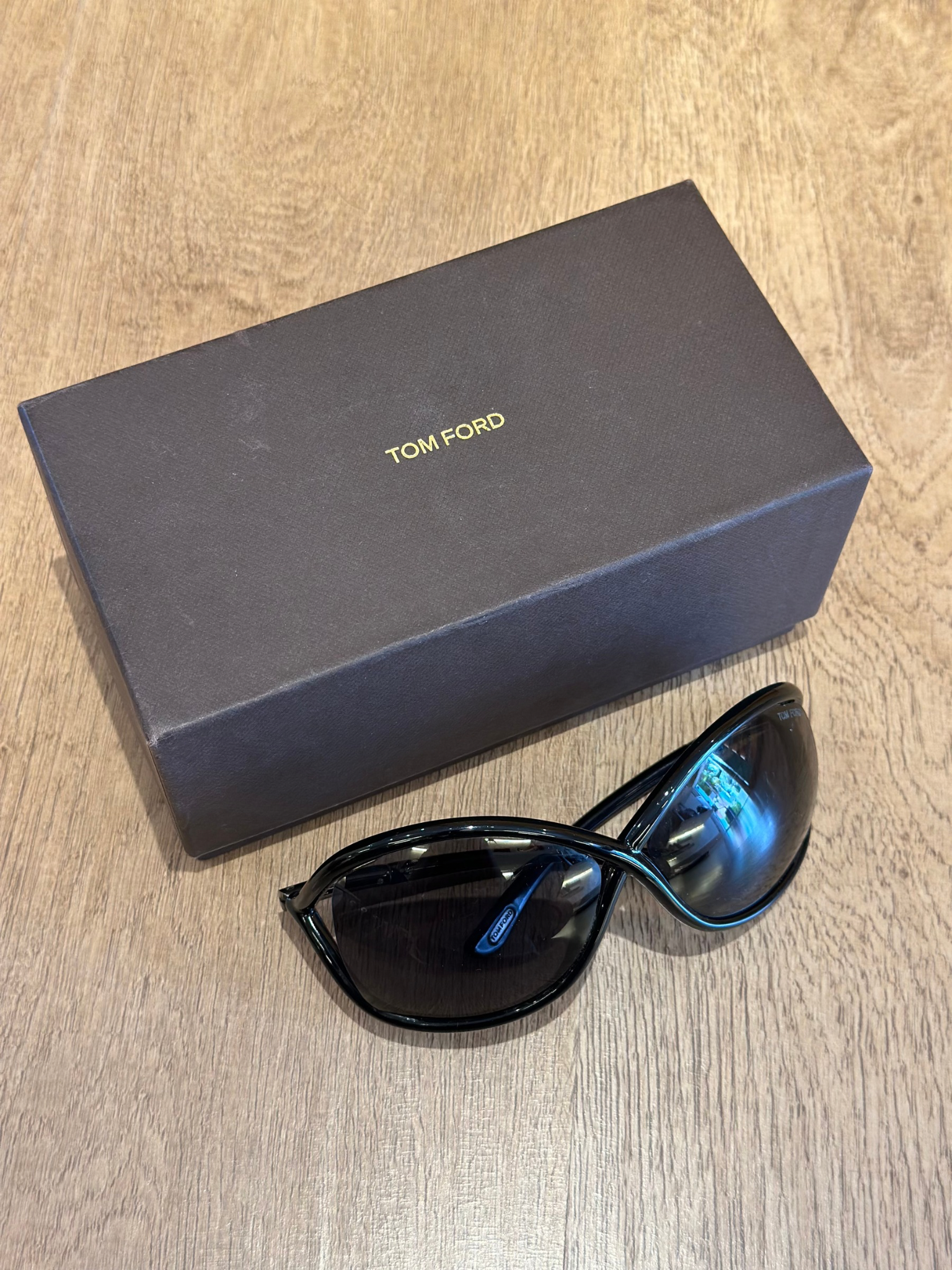 Lente de Sol Tom Ford Bettina FT1068 01A