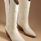 Botas Bibi Lou Western White (38)