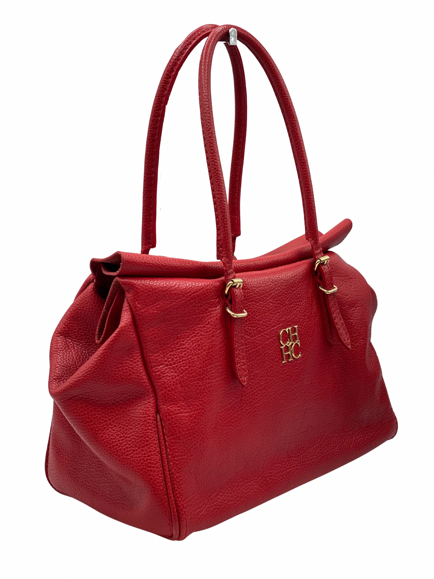 Bolso de Hombro Rojo Carolina Herrera