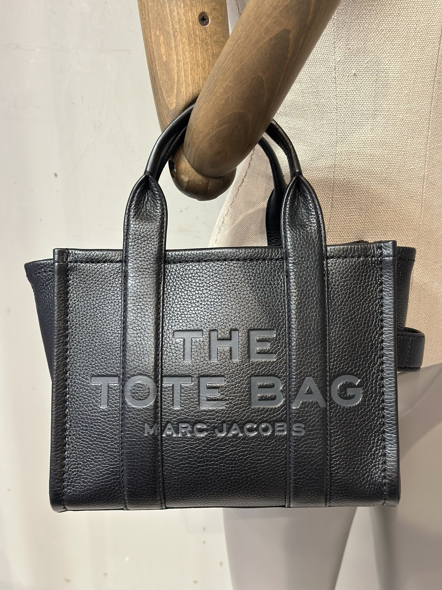 Mini Cartera Marc Jacobs The Leather Small Tote Bag