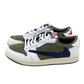 Champion Air Jordan 1 Low x Travis Scott Medium Olive (Us 9 Masc)