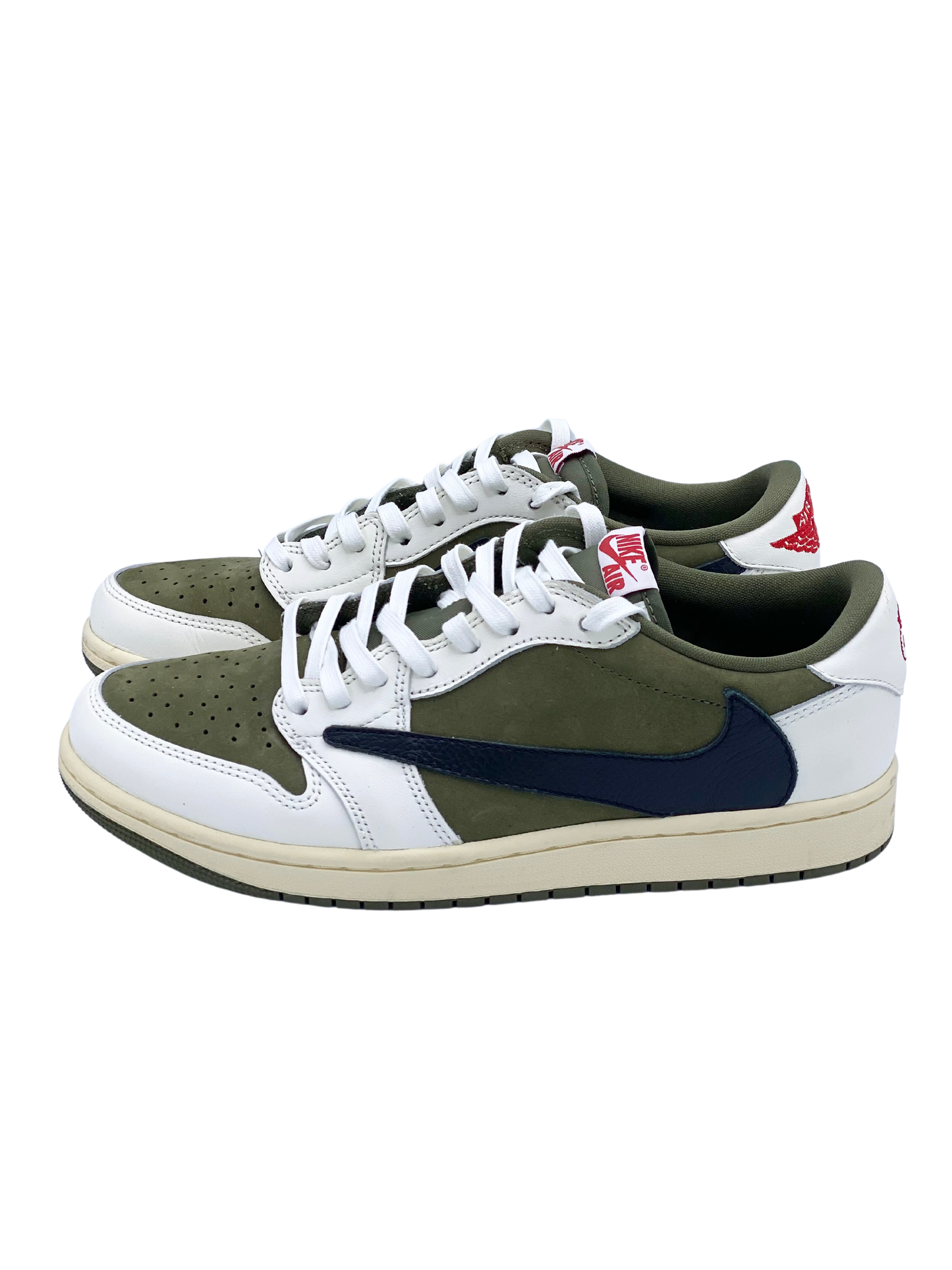 Champion Air Jordan 1 Low x Travis Scott Medium Olive (Us 9 Masc)