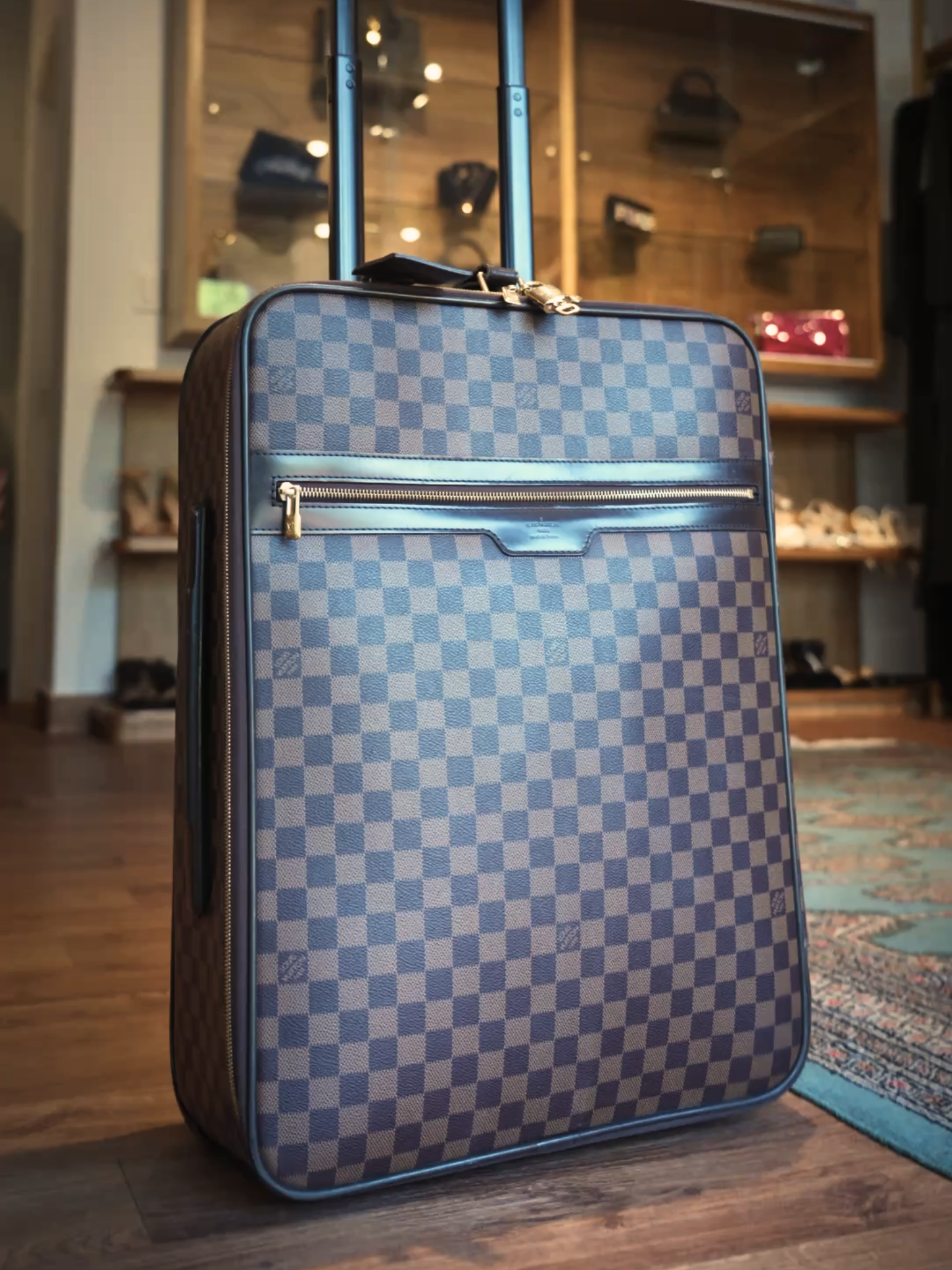 Carry On Louis Vuitton Pégase 50 Damier Ebène