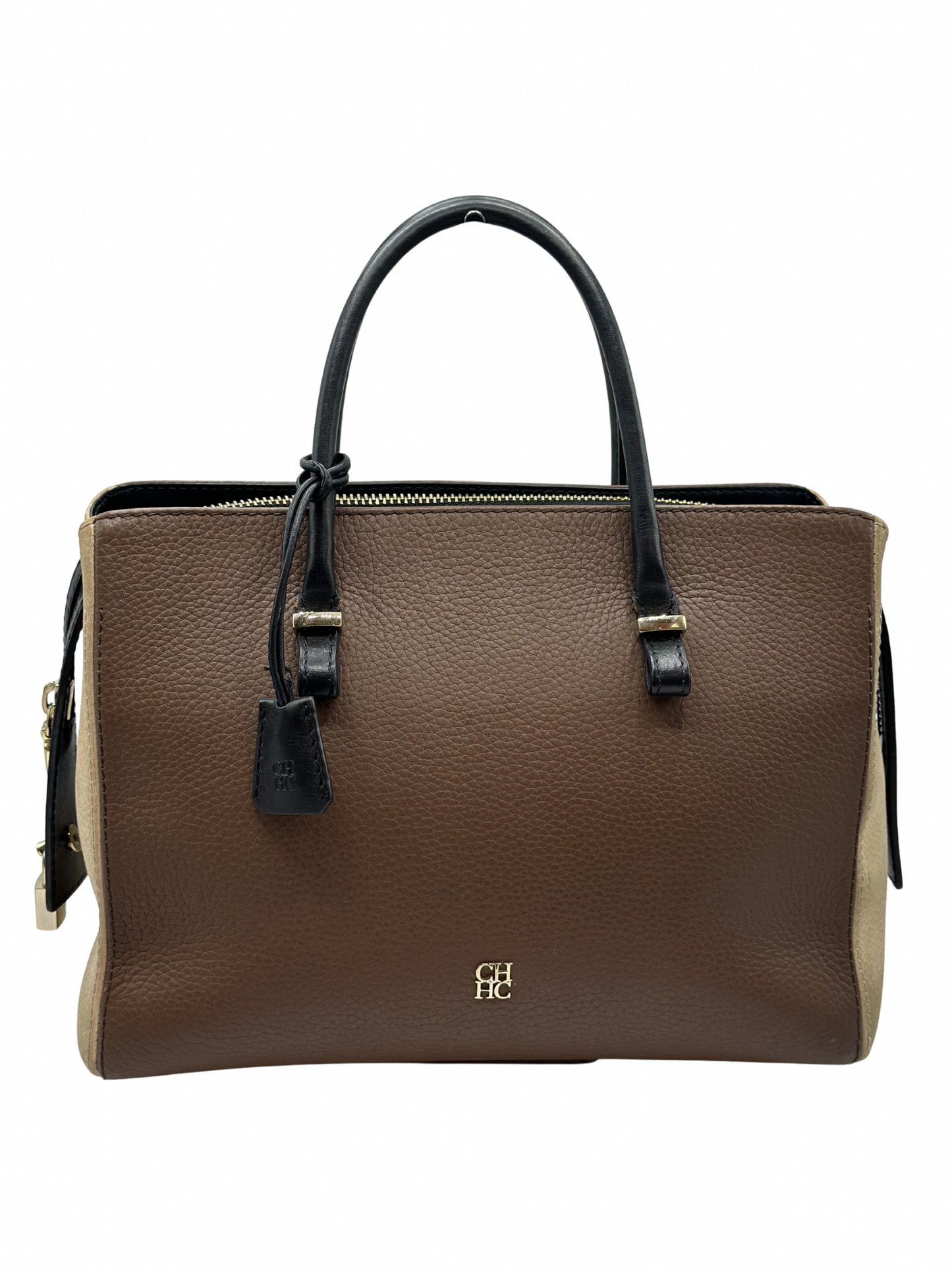 Cartera de Mano Carolina Herrera Bicolor