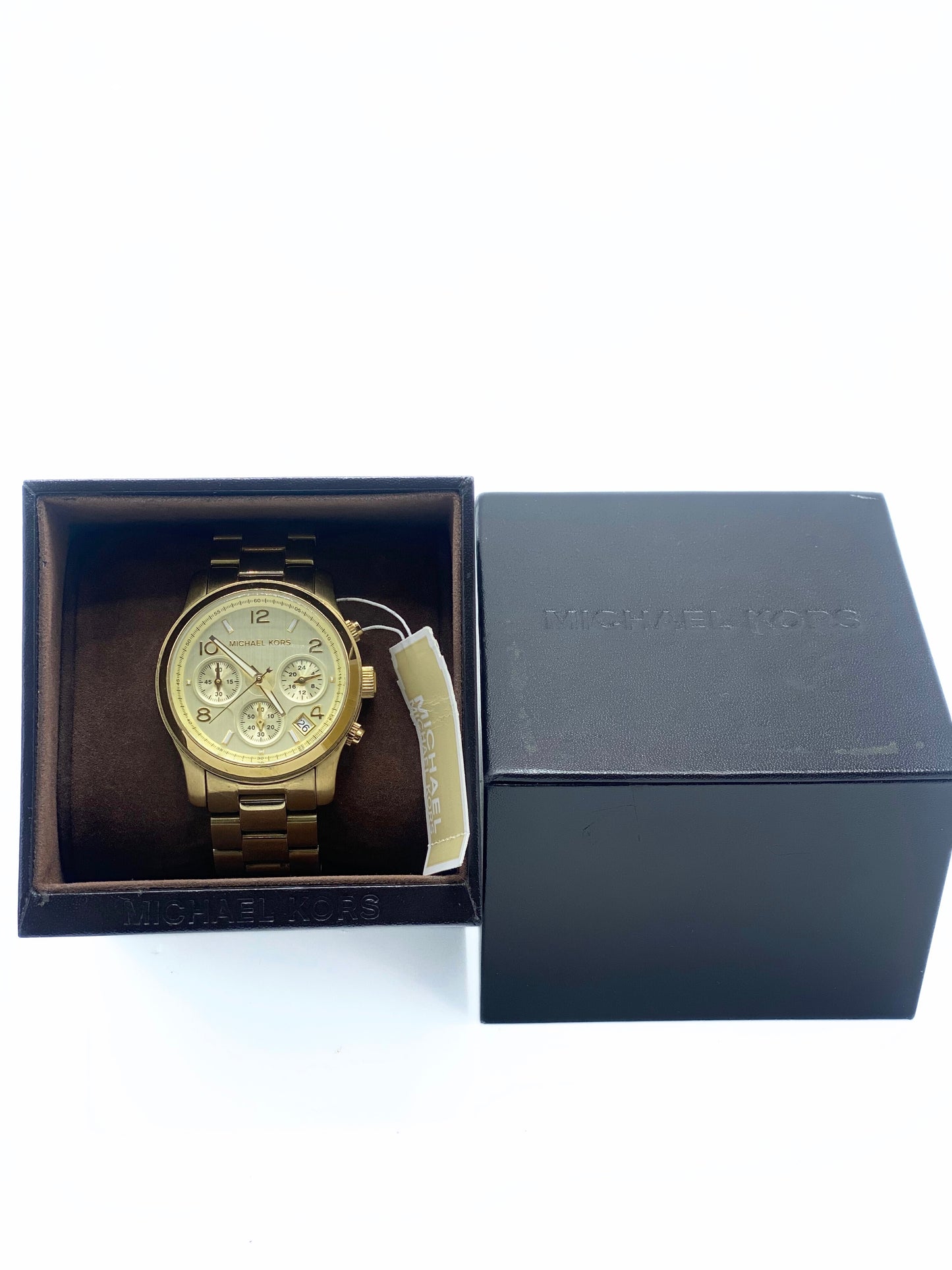 Reloj Michael Kors Runway Chronograph Gold