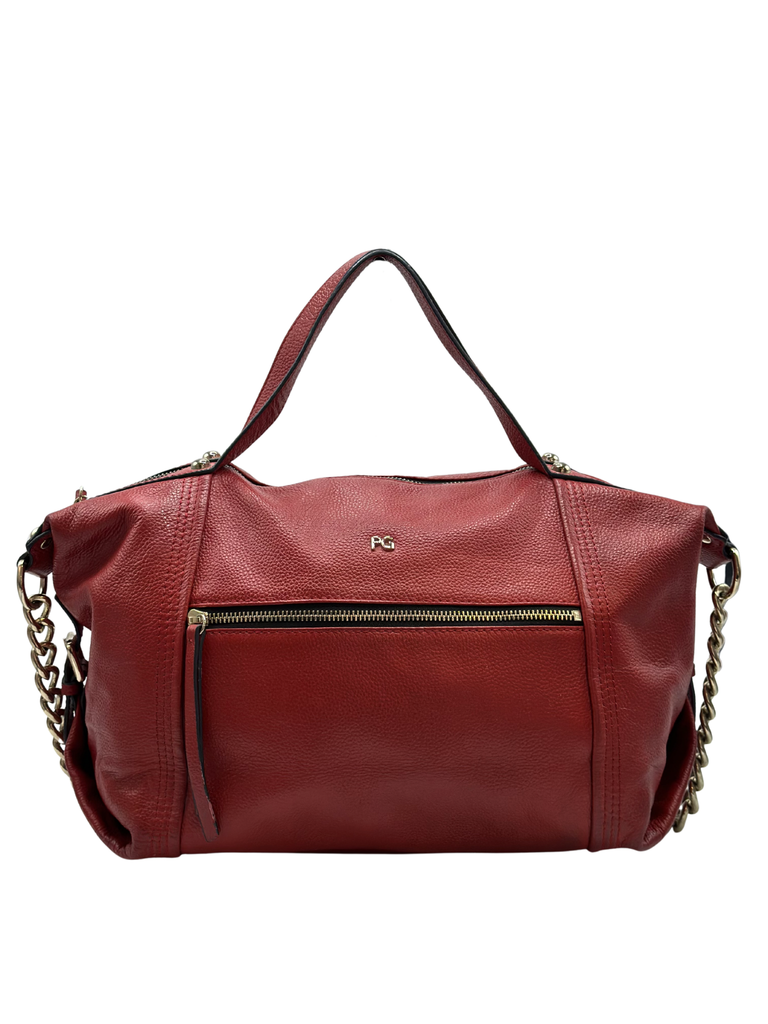 Cartera Roja con Cadena Purificación García