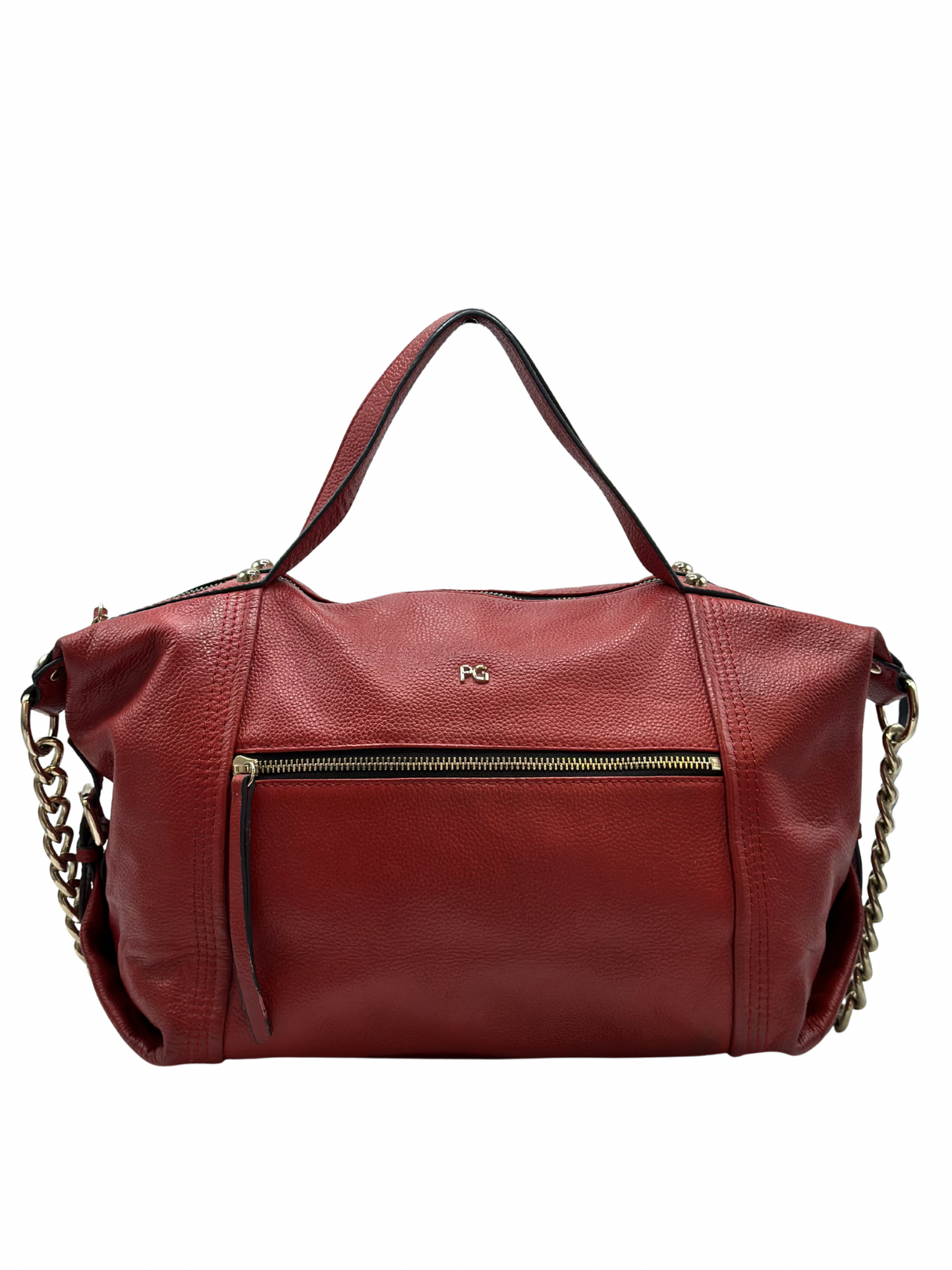 Cartera Roja con Cadena Purificación García