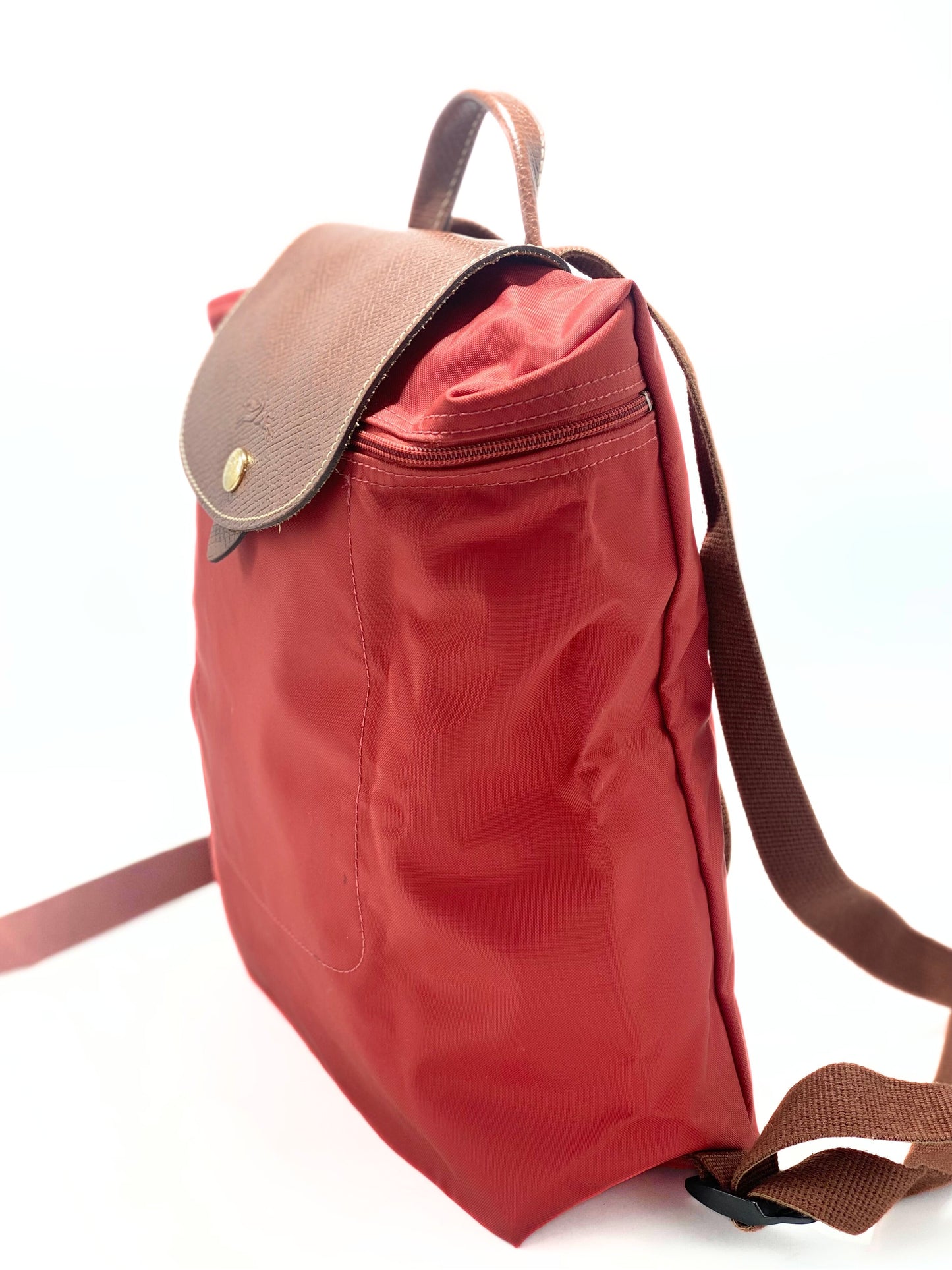 Mochila Longchamp Le Pliage Roja