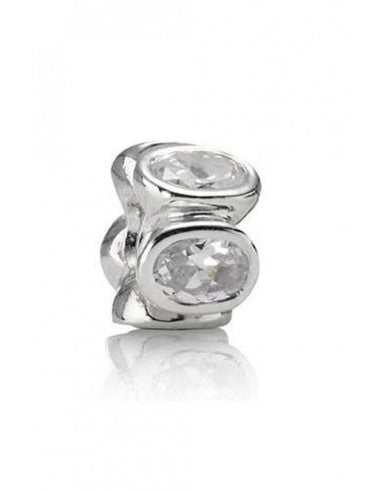 Charm Pandora Oval Clear Lights