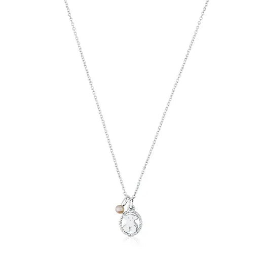 ⁠Collar Tous Camee de Plata