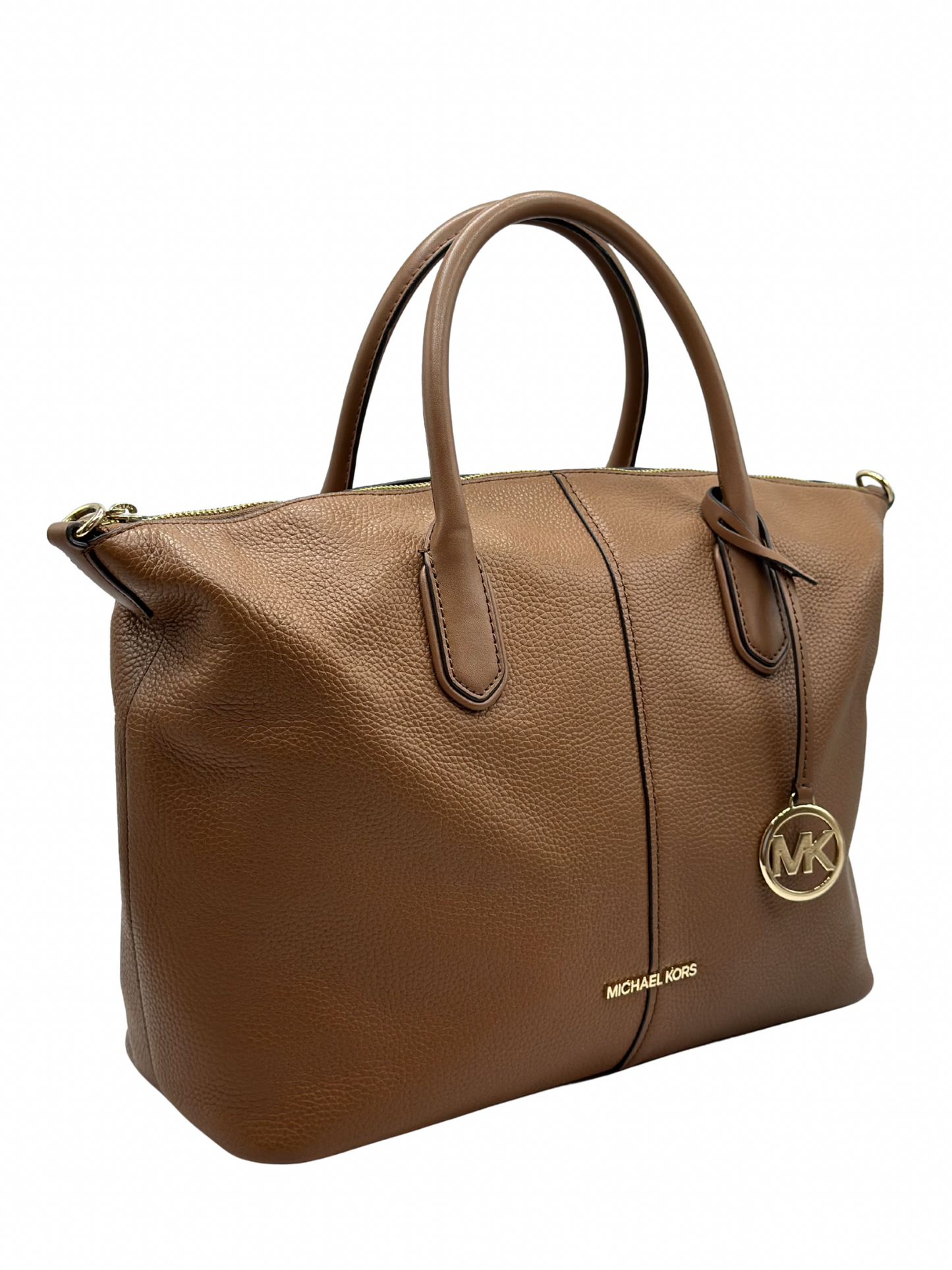 Cartera Marrón Michael Kors Hyde Large Satchel