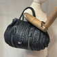 Cartera Negra Armani Exchage Vintage