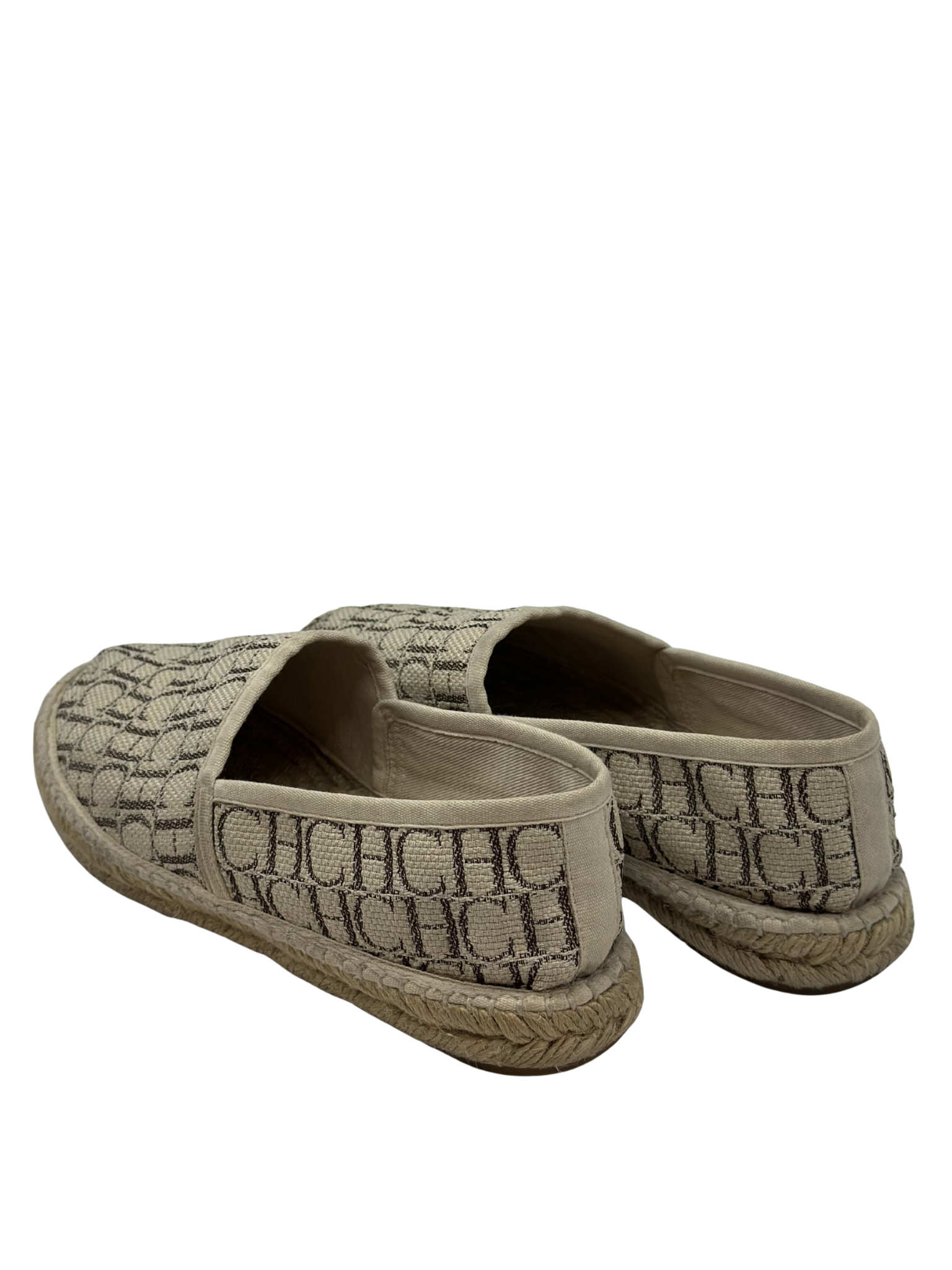 Alpargatas Beige Carolina Herrera Monogram (36)