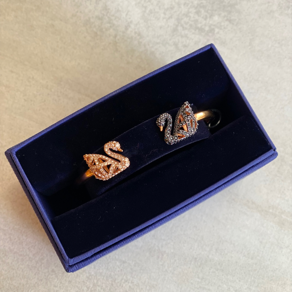 ⁠Pulsera Swarovski Facet Swan
