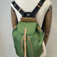 Mochila de Nylon Verde Prada