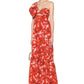 Vestido Johanna Ortiz CutOut Floral (Talle 4)