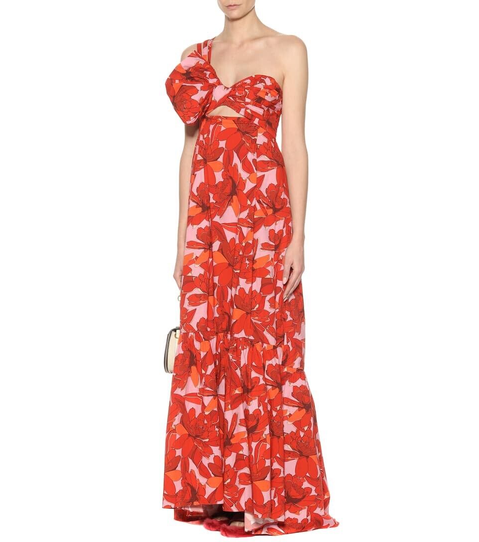 Vestido Johanna Ortiz CutOut Floral (Talle 4)