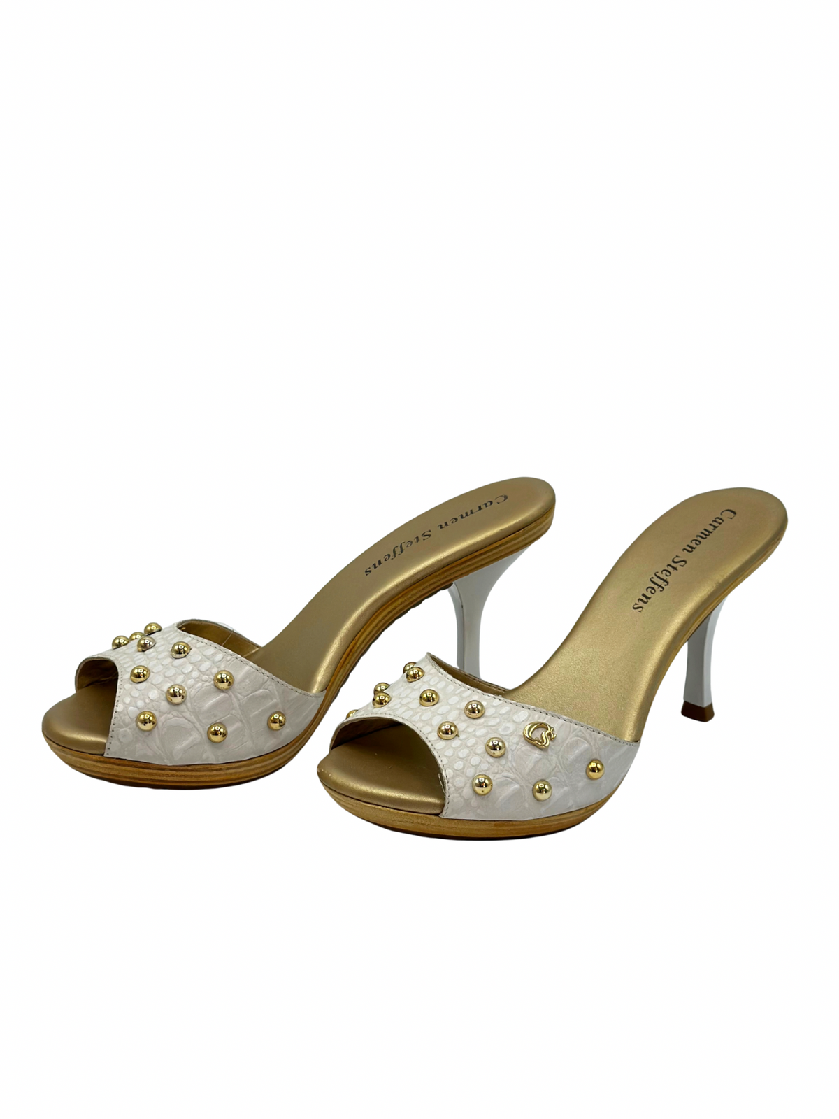 Sandalias Blancas Carmen Steffens (38)