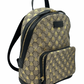 Mochila Pequeña Gucci GG Supreme Gold Bees