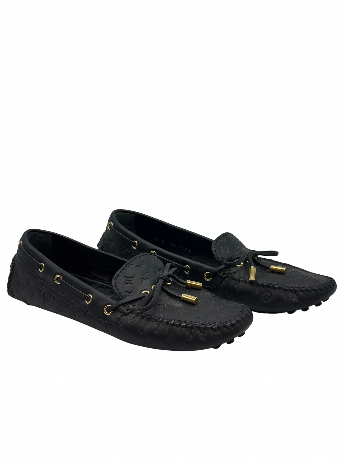 Mocasines Negros Louis Vuitton (38)