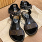 Sandalia Gladiadora Louis Vuitton Monogram (37)