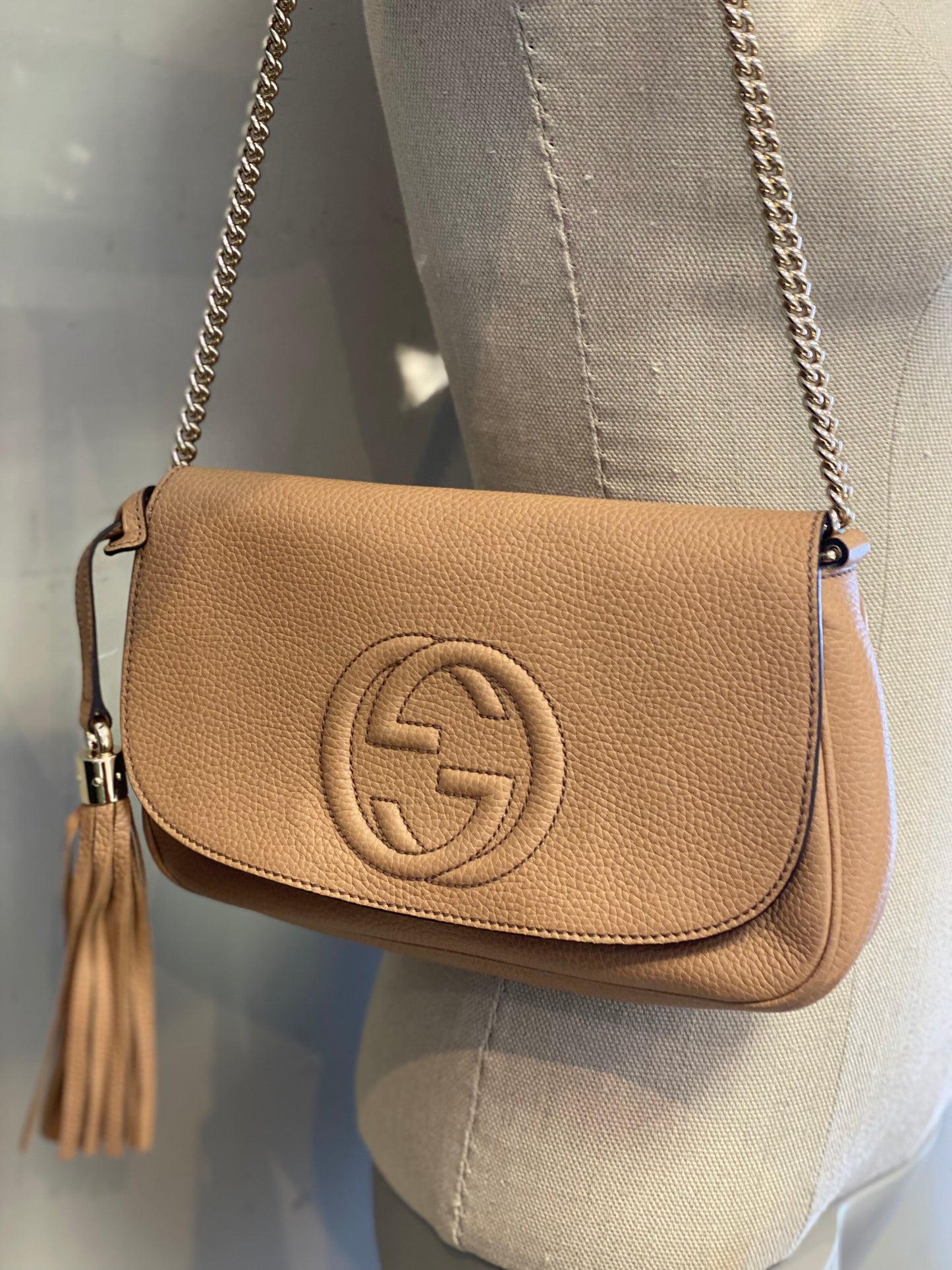 Bandolera Gucci Soho Chain Bag