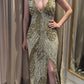 Vestido con Lentejuelas Primavera Nuevo (Talle M)
