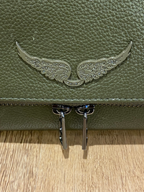 ⁠Bandolera Zadig & Voltaire Rocky Bag Verde